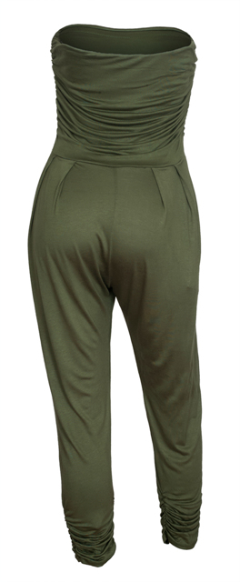 Plus Size Jumpsuit Olive Photo 2