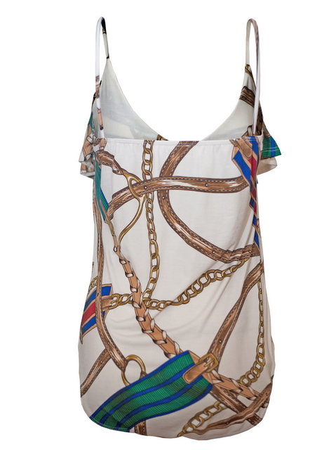 Plus Size Tiered Sleeveless Bodysuit White Photo 2