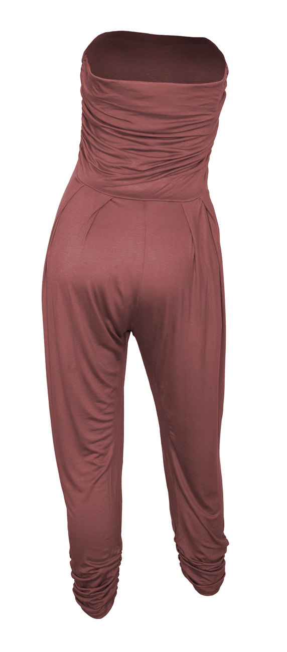 Plus Size Jumpsuit Rust Photo 2