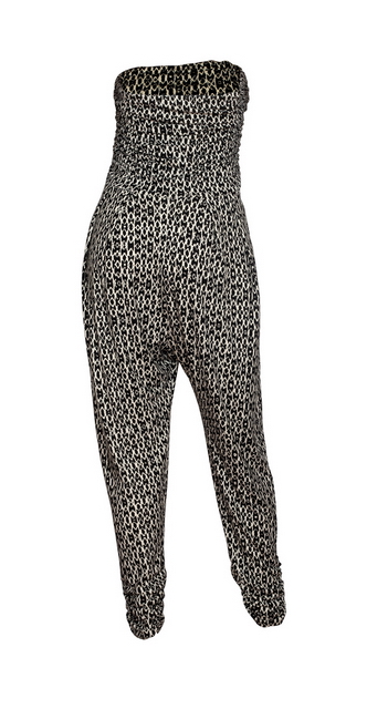 Plus Size Jumpsuit Designer Print 21818F Photo 2