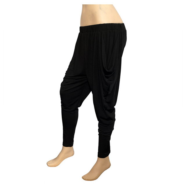 Plus Size Harem Pant Black Photo 2