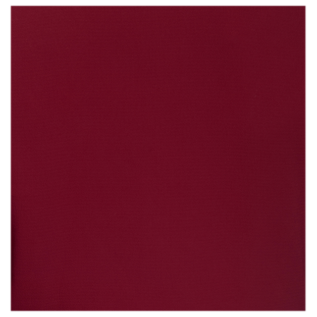 Plus Size Front Tie Off Long Sleeve Cropped Chiffon Blouse Burgundy Photo 2