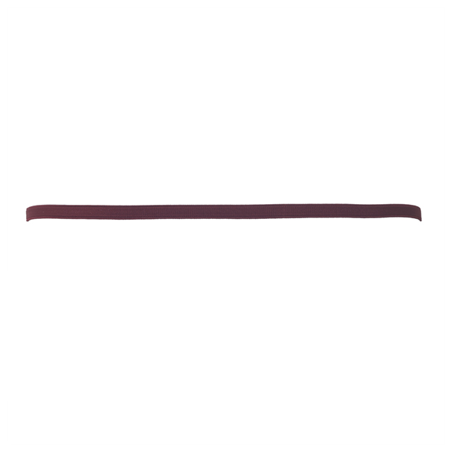 Plus size Metallic Buckle Skinny Elastic Stretch Belt Wine Photo 2