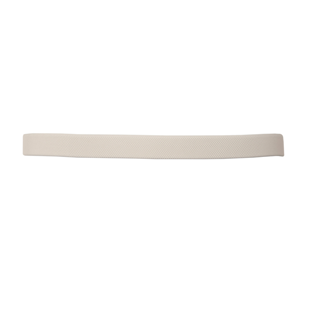 Plus size Leaf Interlocking Buckle Elastic Belt Off White Photo 1