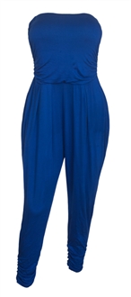 Plus Size Jumpsuit Royal Blue