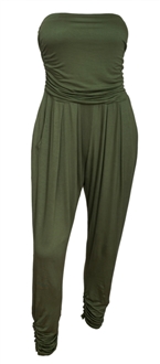 Plus Size Jumpsuit Olive