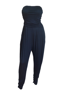 Plus Size Jumpsuit Navy