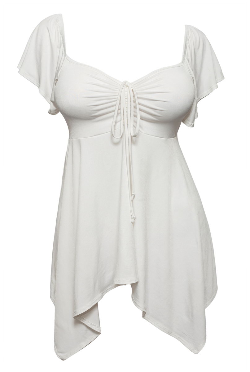 plus size deep v neck