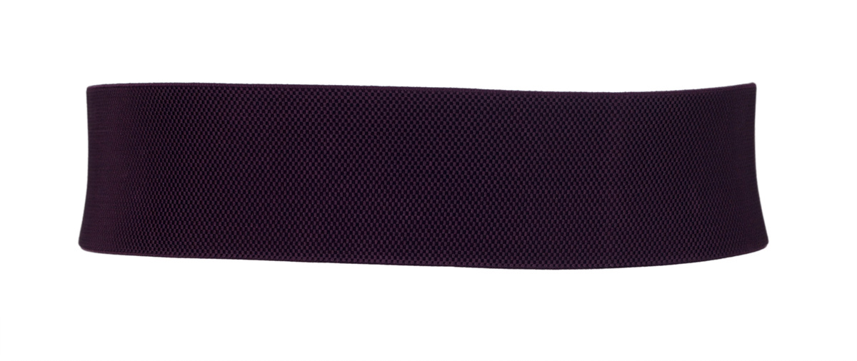 Women's Wide Patent Leather Fashion Belt Purple Photo 2