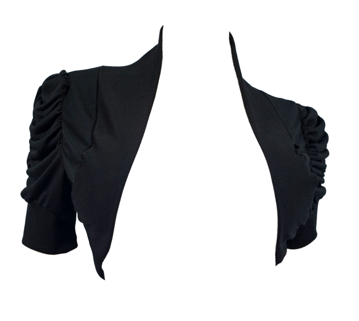 short sleeve shrug plus size