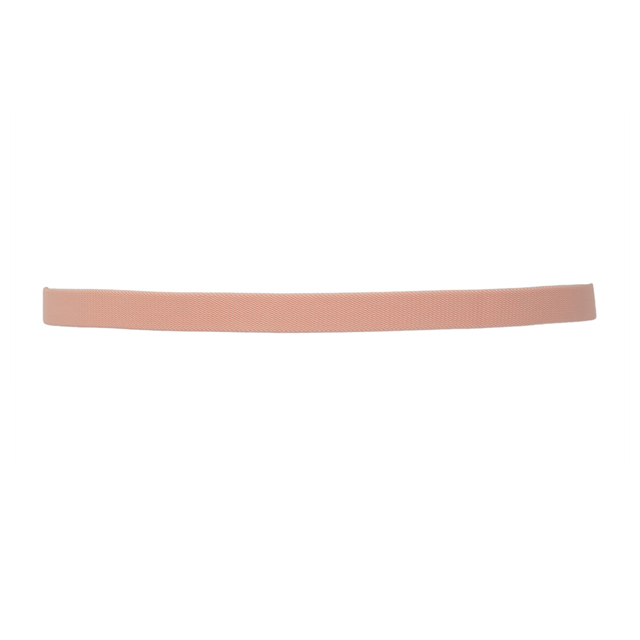 Plus size Metal Buckle Skinny Elastic Cinch Belt Baby Pink Photo 1