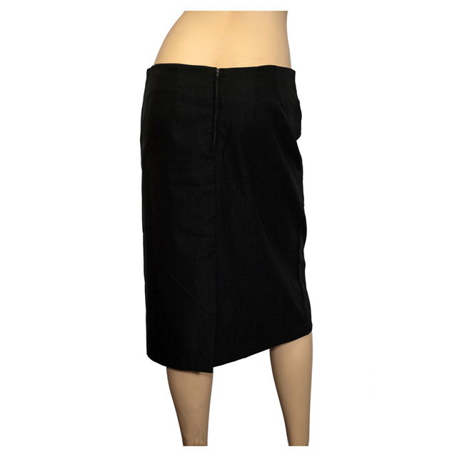 Plus Size Pencil Skirt Black | eVogues Apparel