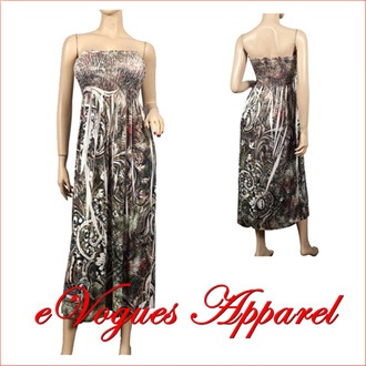 babydoll smocked maxi plus brown dress bodice evogues
