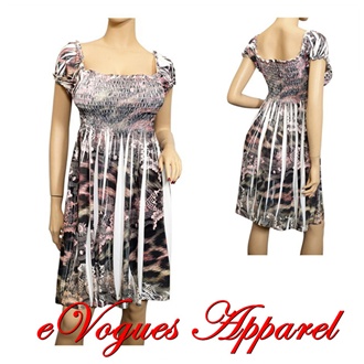 plus smocked dress bodice slimming babydoll jr evogues