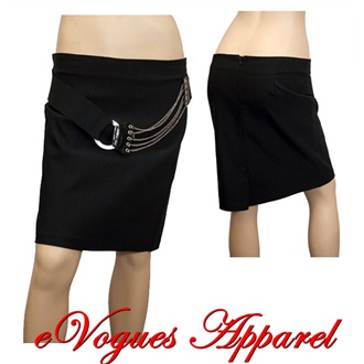 chain skirt plus evogues